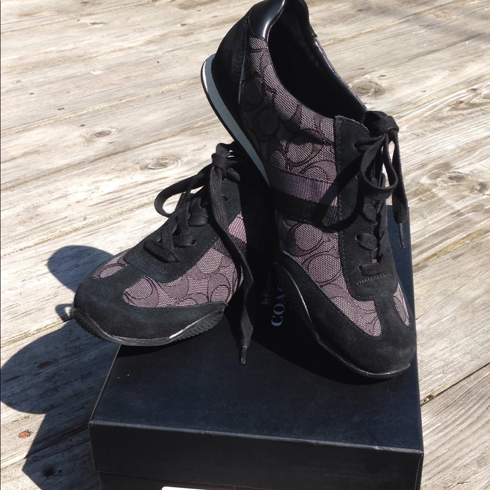 New coach tennis shoes